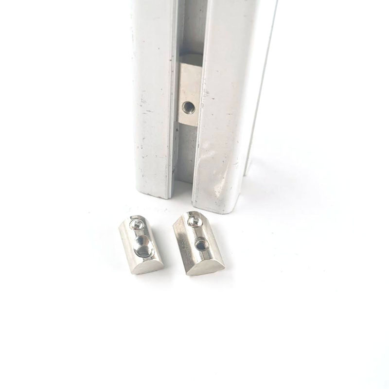 Marble Nut with Spring ball For Aluminum Profile