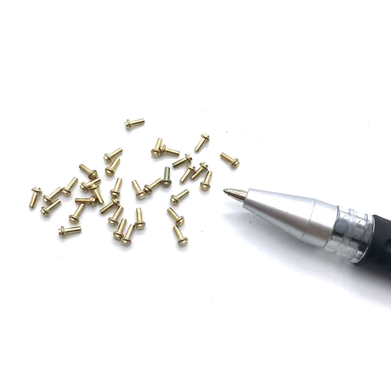 Miniature Size Pin Stopper Brass Plated