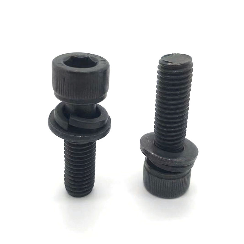 Combined Screw Socket Head Cap Screw With Captive Washer
