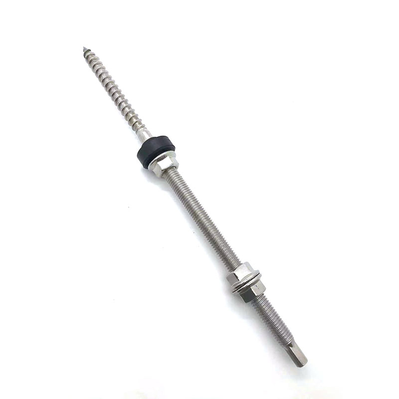 SS304 Hanger Bolt Dowel Screw for Solar Roof Mounting