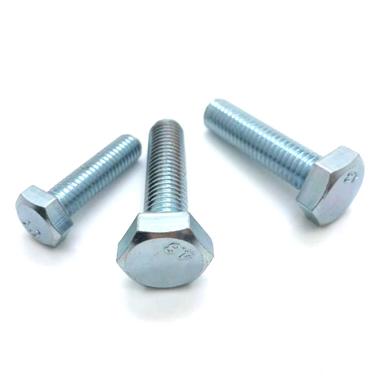 Grade 4.8 Hex Bolt Zinc Plated