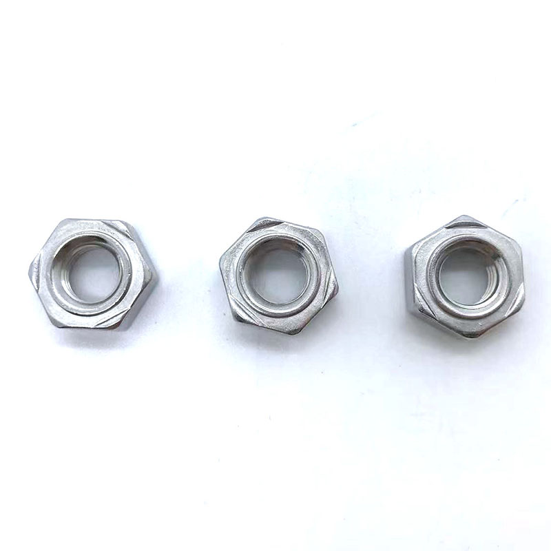 Stainless Steel Hexagon Weld Nuts
