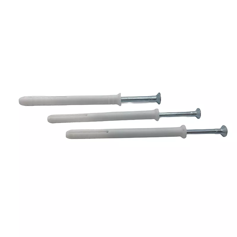 PA66 White Nylon Countersunk Anchor with Screw