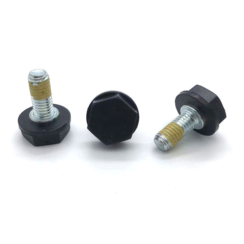 Abs Head Hex Flange Screw with Nylok for Electric