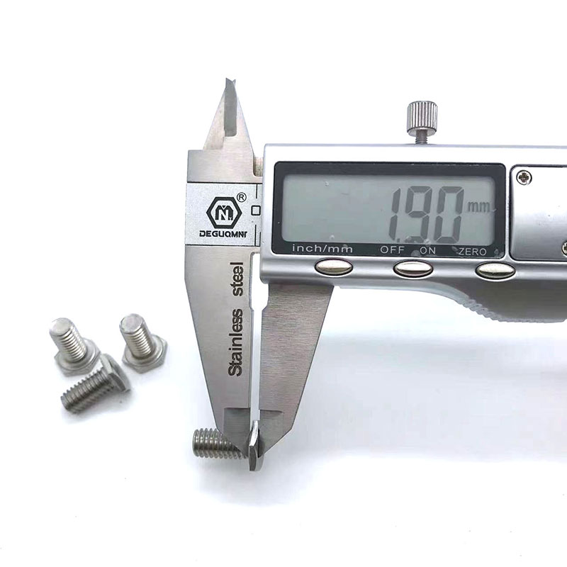 Stainless Steel A2 Hex Head Screw Thin Head