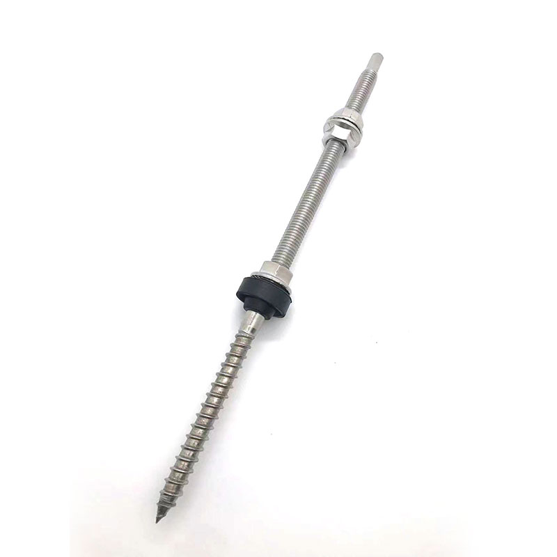 SS304 Hanger Bolt Dowel Screw for Solar Roof Mounting