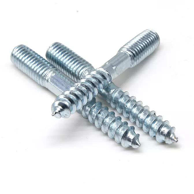 Double End Dowel Scews Wood Screws For Furniture